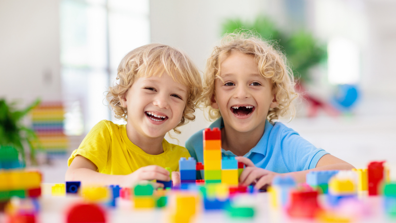 Complete a building challenge with your kids