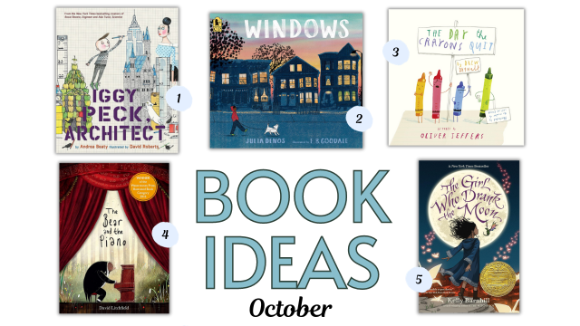 Lovely books to read with your kids in October